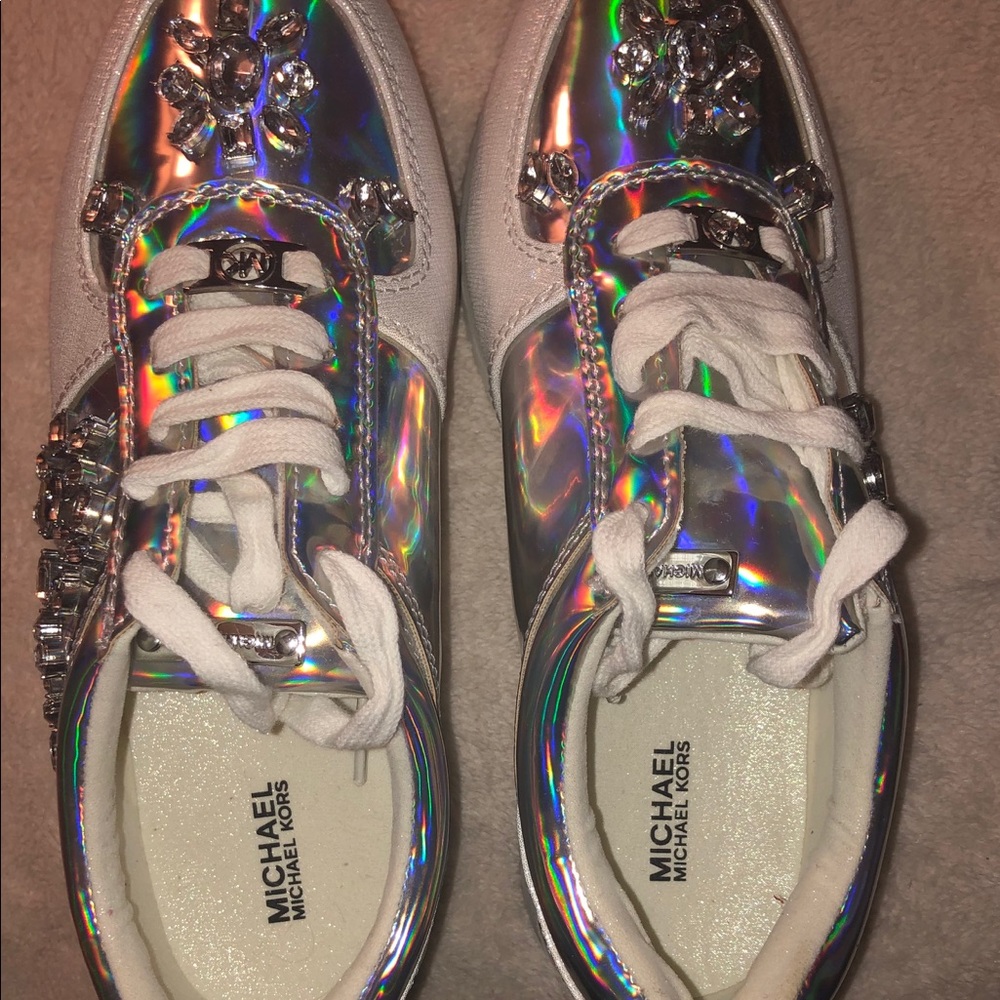 Michael Kors rhinestone sneakers